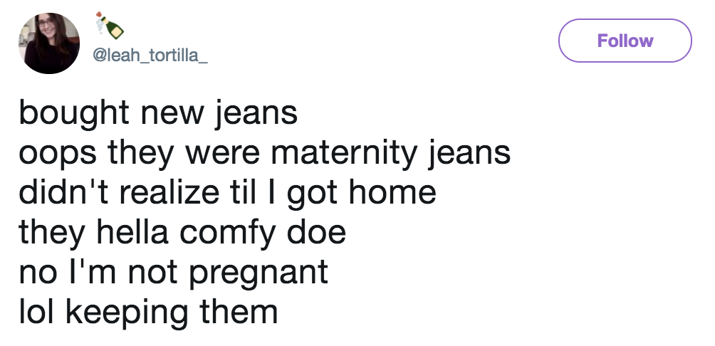 Confession: I Wear Maternity Jeans Even Though I'm Not Pregnant -  Philadelphia Magazine