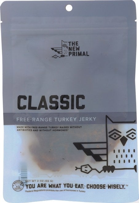 Raised with respect, The New Primal’s mission is to inspire and empower people to change their relationship with food, by creating a new industry standard supporting sustainable and humane agriculture. The New Primal makes honest, inspired adventure products with real, pronounceable and recognizable ingredients. All The New Primal meat snacks are made from free-range, 100% grass-fed, gluten free, Non-GMO, hormone and antibiotic-free beef and turkey.