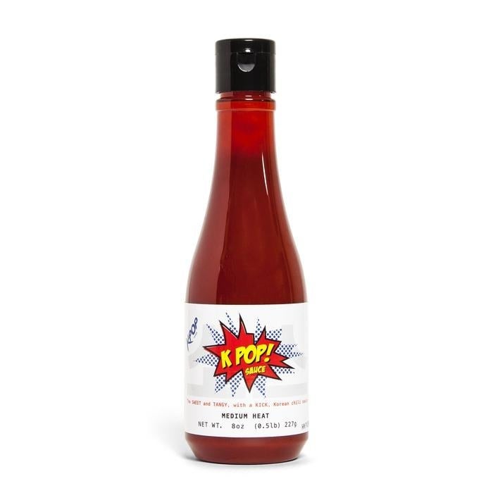 KPOP Sauce lets you be the chef, super-charging your dishes with amazing flavors straight from Korea. This awesome chili sauce is good on everything from burgers to broccoli.