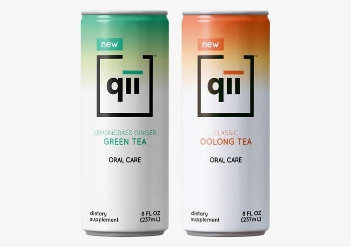 qii is the the world's first oral care drink made with real tea leaves. Naturally sweetened with xylitol (30 calories per can), qii is the perfect on-the-go drink you can take after a meal to freshen breath. It takes care of your teeth with a pH level of 7.