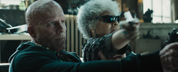 "Your time's up, you dumb fuck," Cable says at the end of the trailer.