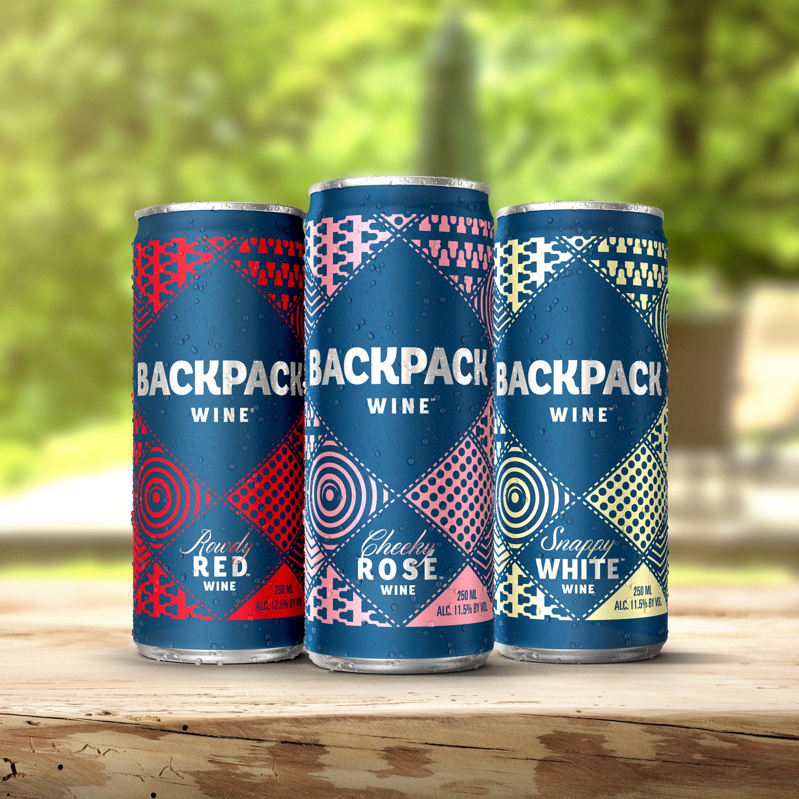 Wine in a can? Introducing Backpack Wine Co., which delivers great-tasting, quality wine in a take-anywhere, easy-open, recyclable can. Available in four-can packs of rosé, white, or red wine blends sourced from the finest vineyards, Backpack Wine lets you skip the cork, grab a pack and take quality wine with you, no matter how far off (or on!) the beaten path you want to go.