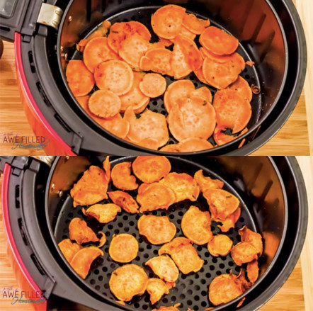 Air fryer clearance snacks