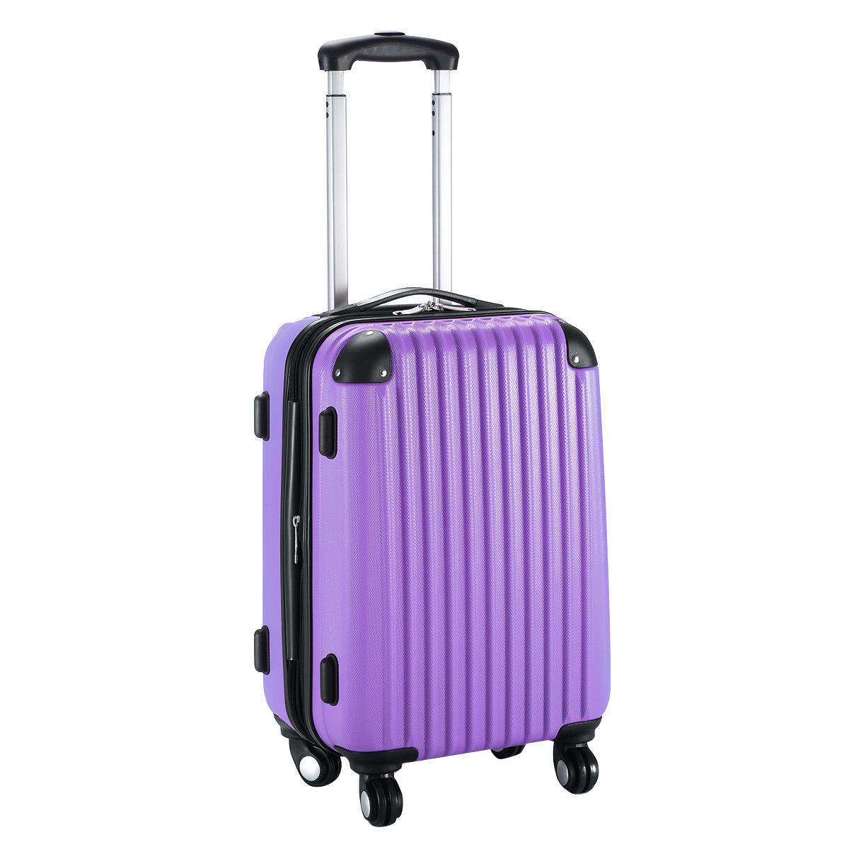 purple suitcase walmart