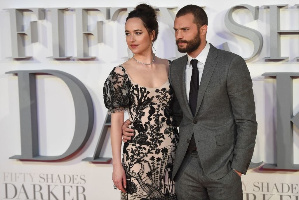 See the 50 Shades of Grey red carpet