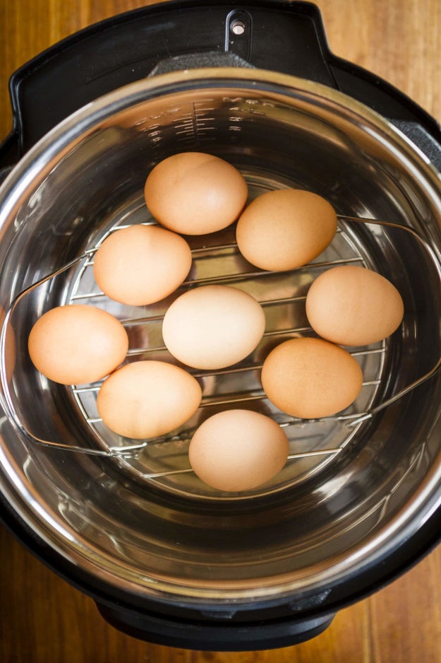Make perfect hard-boiled eggs in an Instant Pot.