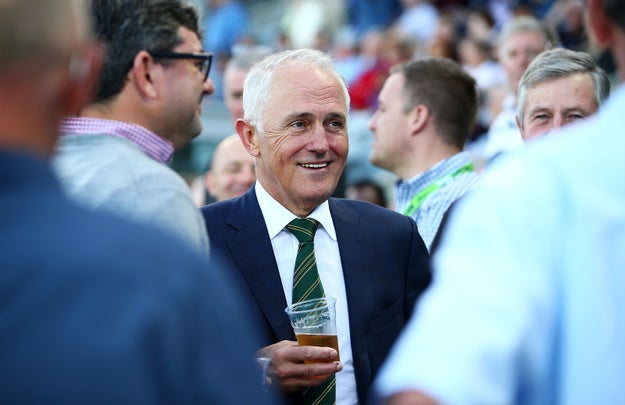Let's stop for a second and just state for the record that Australia is a country. Here's the Australian prime minister, Malcolm Turnbull.