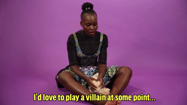 Lupita: I'd love to play a villain at some point...