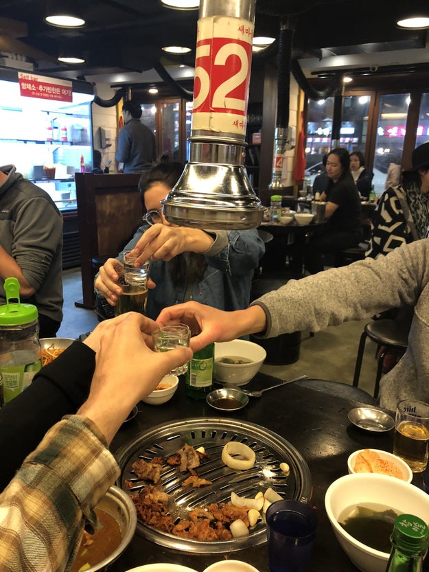 A Korean BBQ on every corner.