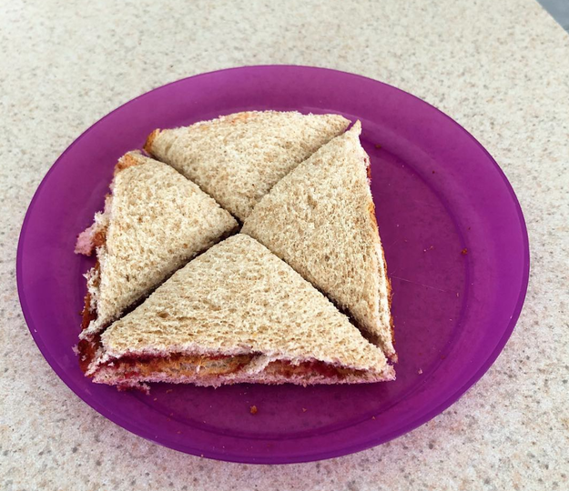 Everyone knows sandwiches WITHOUT the crust, always cut diagonally are the right kind.