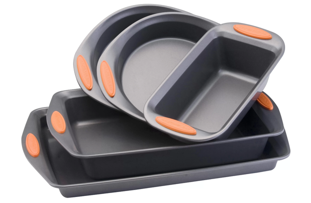 A five-piece bakeware set that resists warping and can basically be used for just about everything.