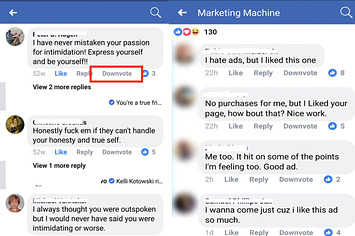 Facebook Says It S Not Testing A Dislike Button But A Downvote Button Is Definitely Out There