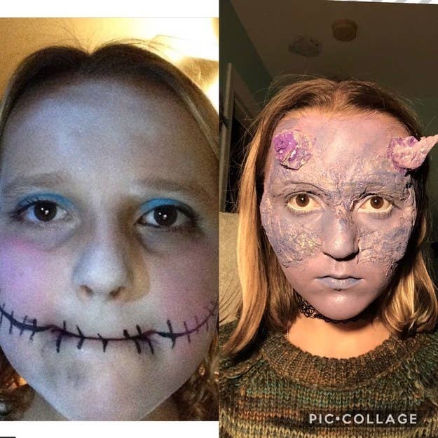 I’ve been doing special FX makeup for three years now. – Reesebalt