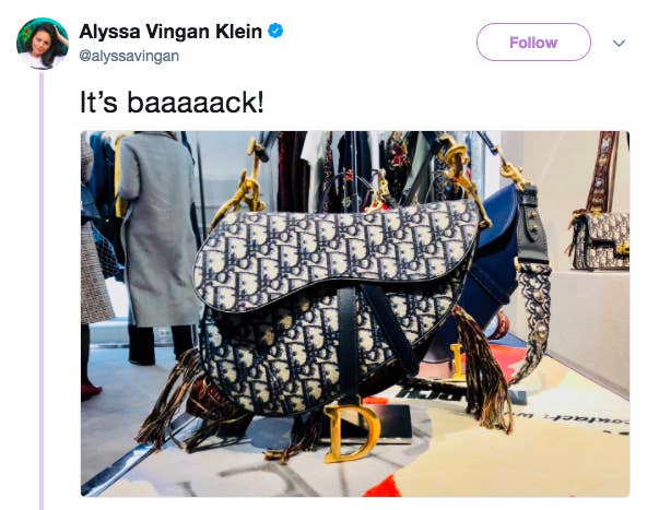 Dior Brought Back the Saddle Bag With a Global Instagram Blitz - Bloomberg