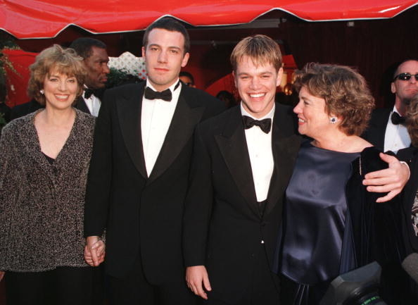 Matt Damon and Ben Affleck brought their mammas.