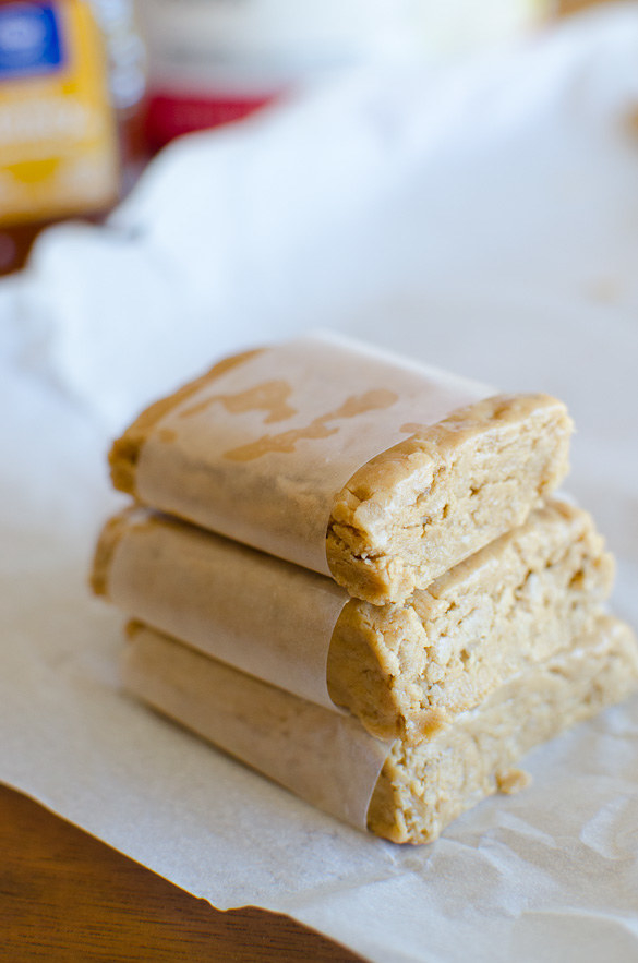 Easy Peanut Butter Protein Bars