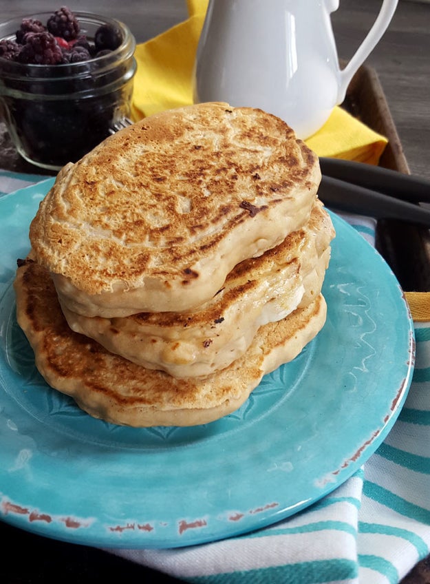 Four-Ingredient Protein Pancakes