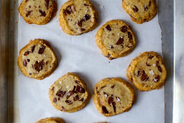 Salted Butter Chocolate Chunk Shortbread