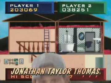 A gif of JTT from the show Home Improvement