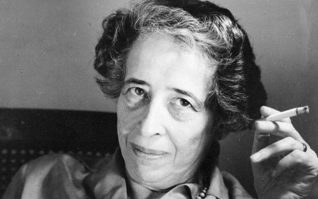 ... or Hannah Arendt's writing about power and violence...