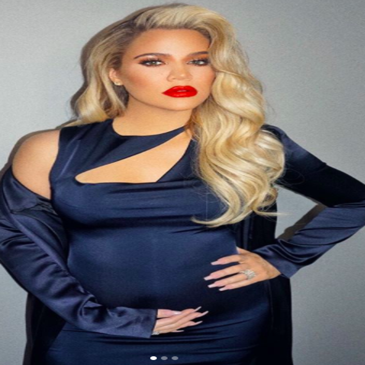 Khloé Kardashian Was Criticised For Touching Her Baby Bump Too Much So