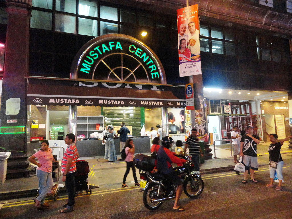 Visit the Mustafa Centre; the Singaporean version of a typical Walmart is open 24 hours a day and the prices here are very low which means you have plenty of bargains to enjoy.