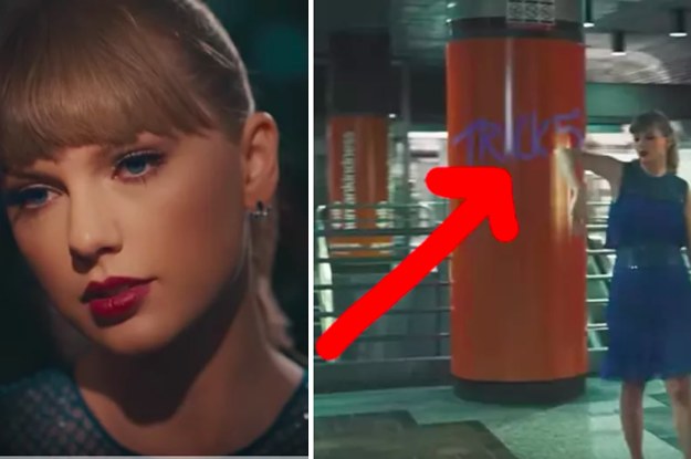 14 Tiny Details You May Have Missed In Taylor Swift's New Video