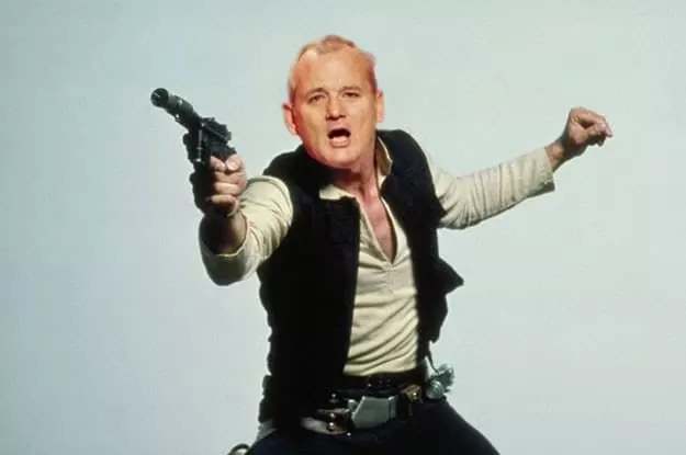 Bill Murray was almost chosen for the role of Han Solo.