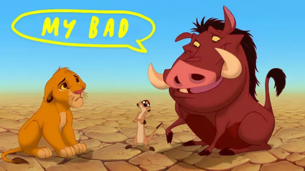 Pumbaa was the first character to ever fart in a Disney movie.
