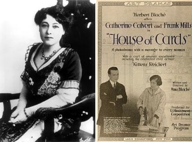 In 1896, Alice Guy-Blaché became the first woman to direct a movie. She went on to make more than 1,000 movies in her lifetime.