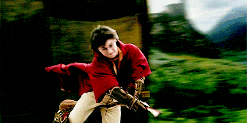 His name is David Holmes and he did all the incredible stunts for Daniel Radcliffe, starting with the first movie, up until he fractured his neck while filming Harry Potter and the Deathly Hallows. He is now tetraplegic and uses a wheelchair. David is still close friends with Daniel, and he's a young philanthropist with an enormous heart.