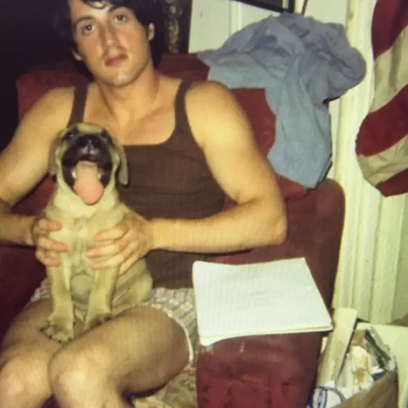 Sylvester Stallone was once so poor that he had to sell his beloved dog Butkus for $40.