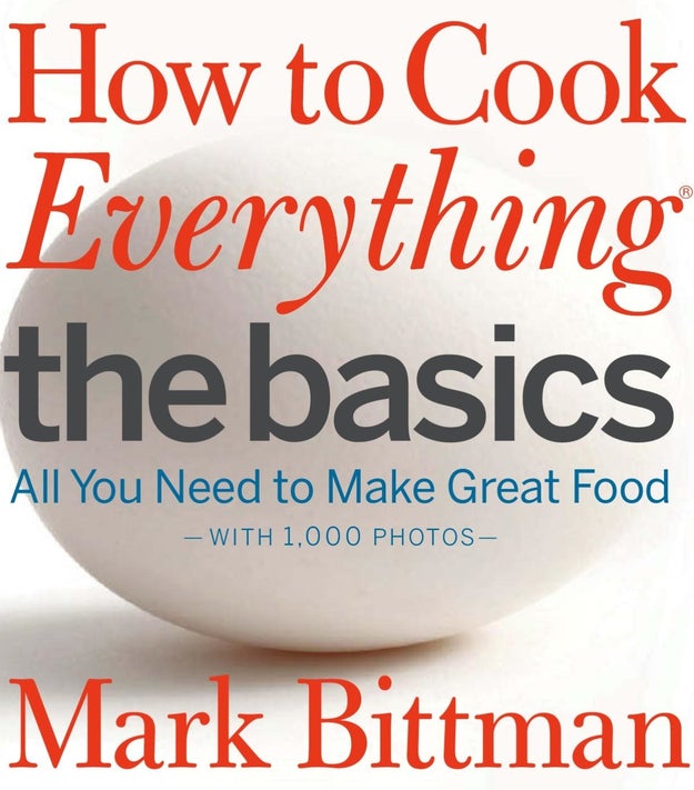 Still need some pointers? This bestselling book has all the ~truly basic~ techniques and recipes you need to impress a date... or your mom, who you can totally invite over for dinner now. It has over 1,000 photos, so you cannot screw this up.