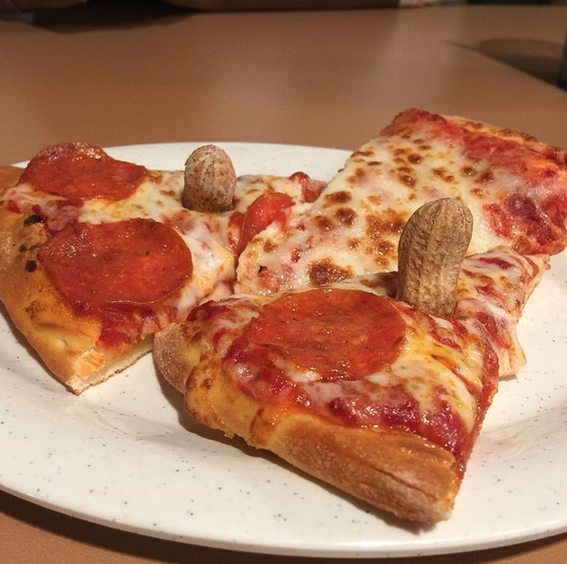 Peanut butter pizza.