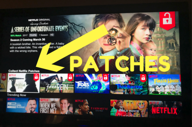 Netflix is testing out a new feature called "Patches" on certain kids' shows. It lets you collect patches by... watching episodes of the show.