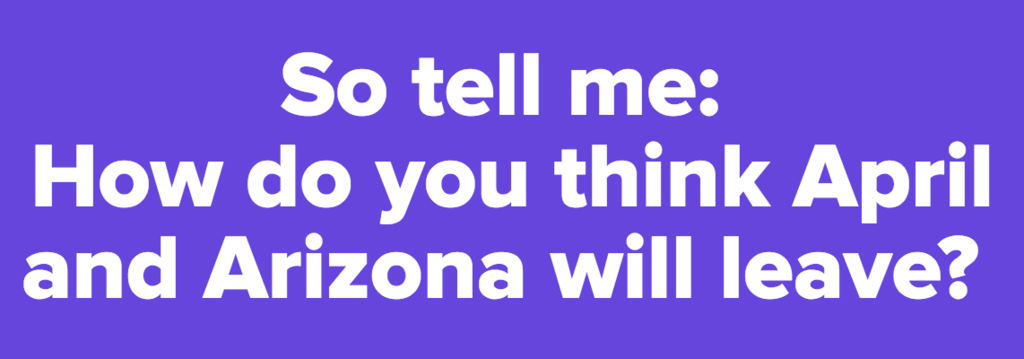 Here Are The Biggest Theories Around Arizona And April Leaving "Grey's