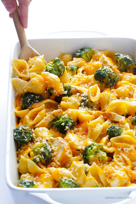 Broccoli Chicken Mac and Cheese