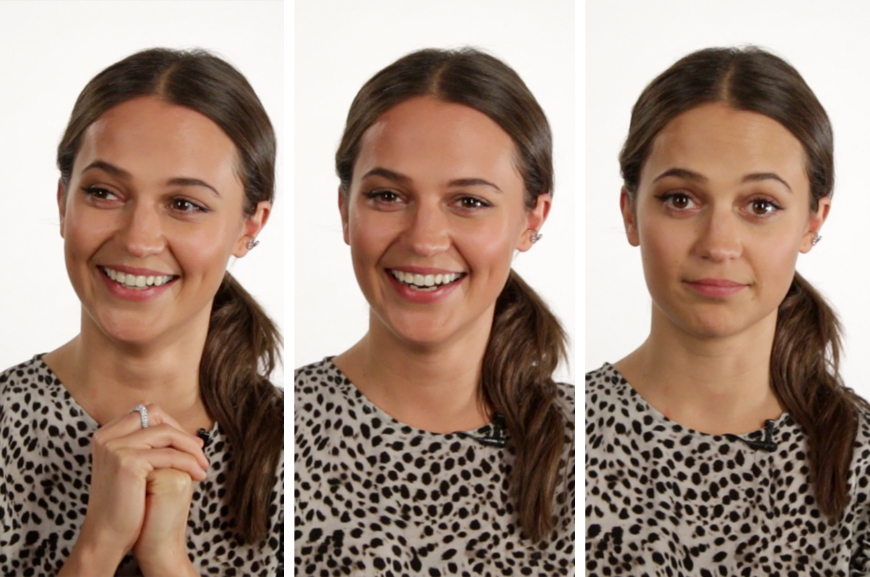 Alicia Vikander thought it was funny people were confused after