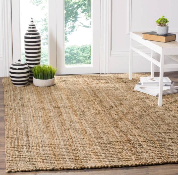 Promising review: "This has a very nice thickness and is clearly well made. It looks so nice in our room and lays flat. The neutral color gives it an earthy look and feel to it. I am pleased with this purchase." —Jack S. Price: $52.49
