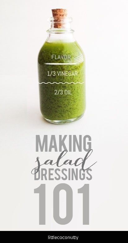 Header image for salad dressings 101