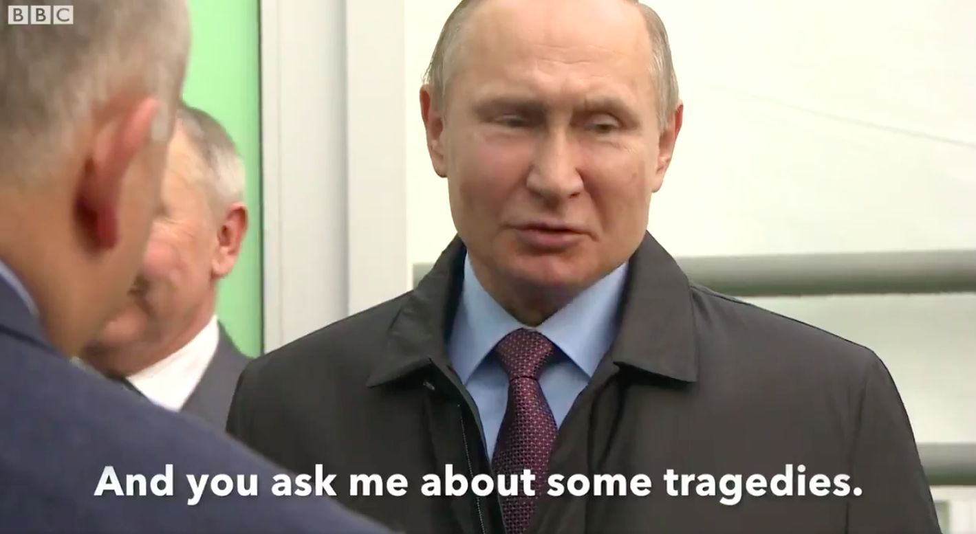 People Are Praising This BBC Reporter After He Confronted Putin Over ...