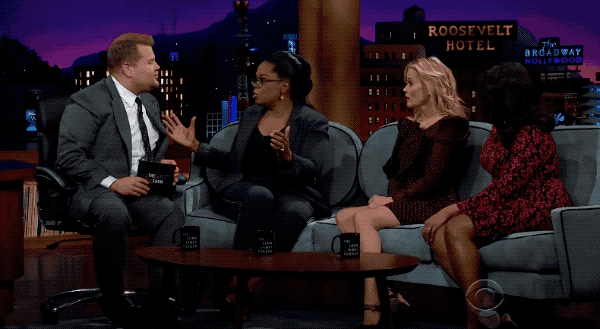 I can't decide if my reaction is more James screaming, Reese basically yelling WHAT IN WHOLESOME HELL, or Mindy just shaking her head in disbelief.