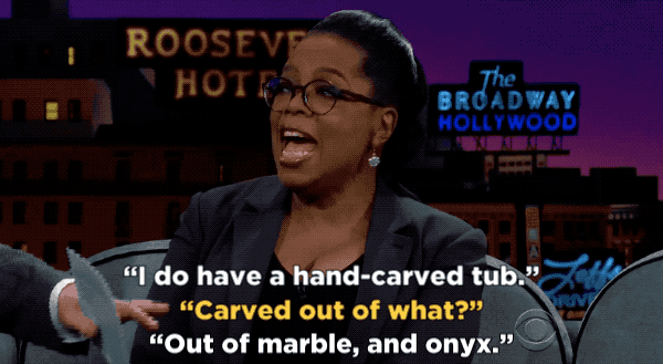 Oprah's Bathtub Is Moulded To The Shape Of Her Body, And I've Never Felt  More Poor