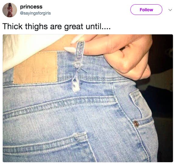 Girls with big thighs