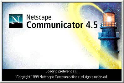 1. NETSCAPE is the commonly used Web Browser rather that the Pre-Installed Internet Explorer