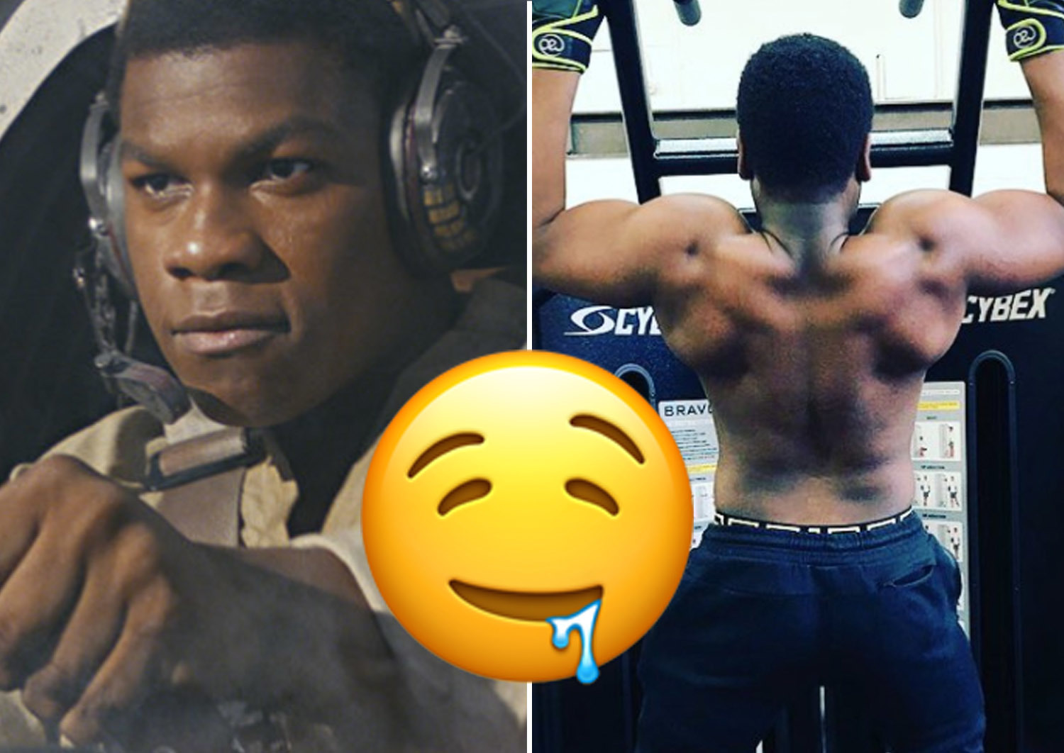 John boyega shirtless