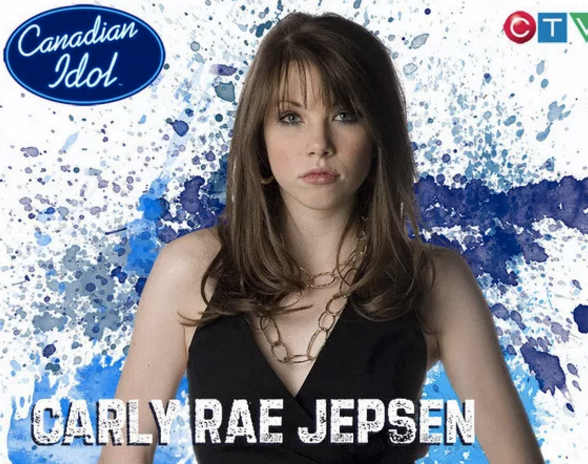 Carly Rae Jepsen came in third place on Canadian Idol in 2007.