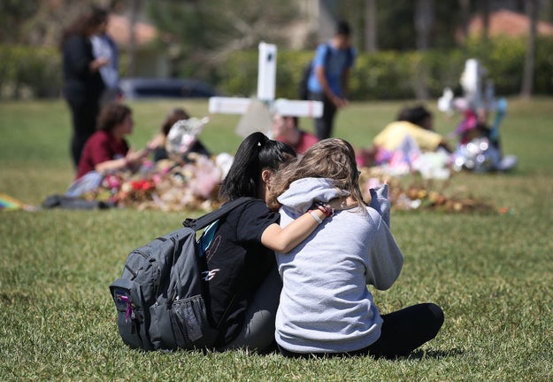 One month after a high school shooting in Parkland, Florida, left 17 people dead, students across the country walked out of classes on Wednesday to show solidarity with the survivors and protest gun violence.