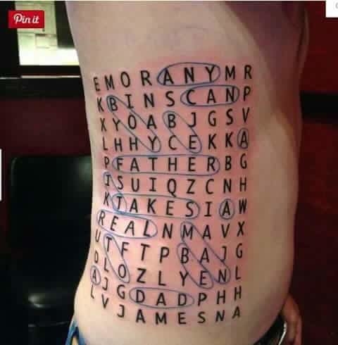 Horrible yet funny tattoos