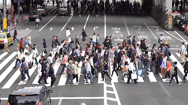Even on the busiest crosswalks and inside the most crowded subway cars, you can feel a sense of compassion and courtesy toward other people. It's in the air. When's the last time you saw someone in NYC or LA this calm on a sidewalk?